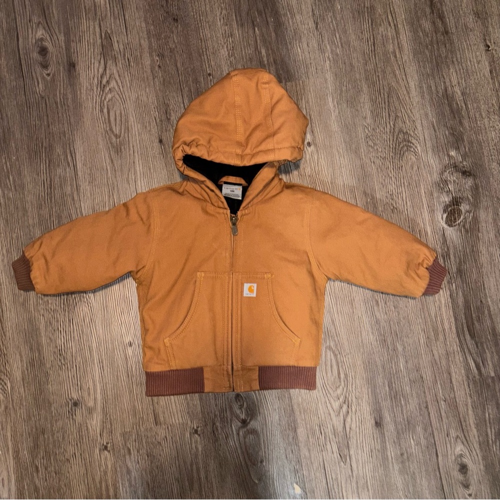 Carhartt Boys Insulated Hooded Active Jacket / 12mths